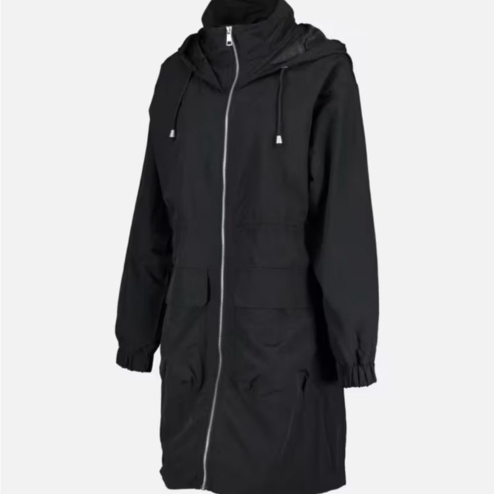 b. young Byanetta Parka 2 Jacket, Black, Hooded, EU 38, US 6 - Picture 4 of 12